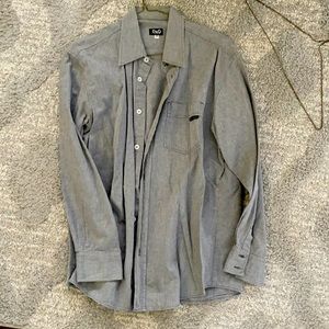 D&G XL shirt.  Gray. Slightly Worn